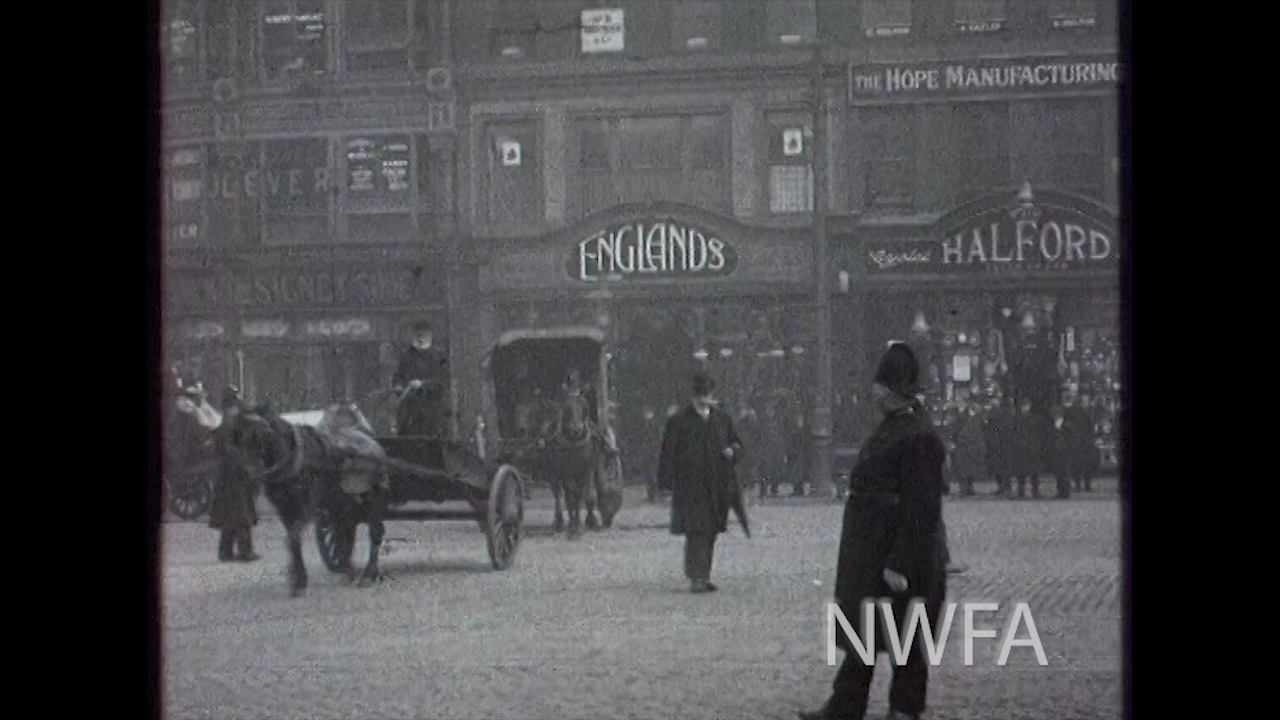 Market Street and Mosley Street, Piccadilly 1914
